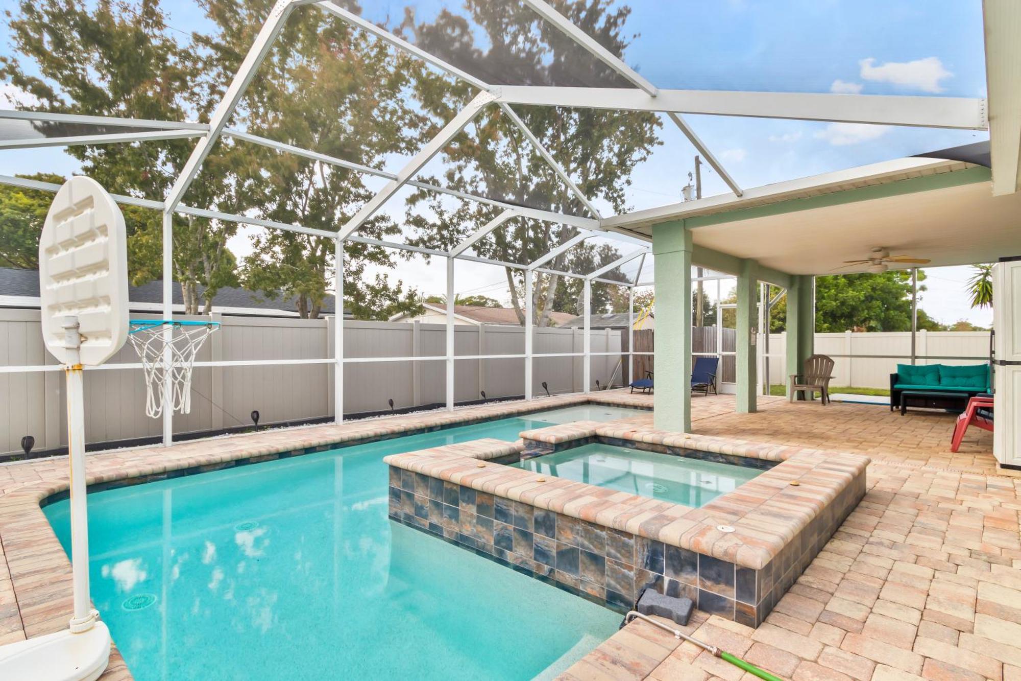 Saltylux16 Heated Saltwater Pool, Near Beach, Honeymoon Island, Farmer Market Clearwater Exteriér fotografie